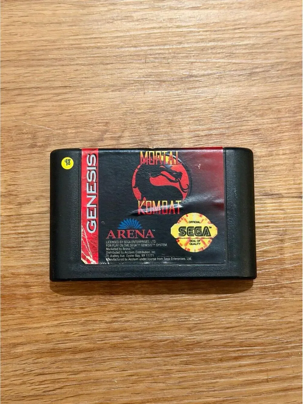 Mortal Kombat for Sega Genesis